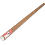 2" x 72" Made in USA Heavy Duty Reinforced Kraft Paper Mailing Tube, Pack of 1 (MT-272-HD)