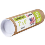 2" x 6" Made in USA Reinforced Kraft Paper Mailing Tube, Pack of 1 (MT-26)