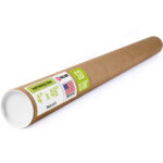 4" x 48" Made in USA Reinforced Kraft Paper Mailing Tube, Pack of 1 (MT-448)