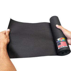 9" x 1200" USA Made Kraft Paper Roll, 45 lbs Thickness - Black (KP-910-BK)