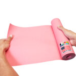 9" x 1200" USA Made Kraft Paper Roll, 45 lbs Thickness - Pink (KP-910-PI)