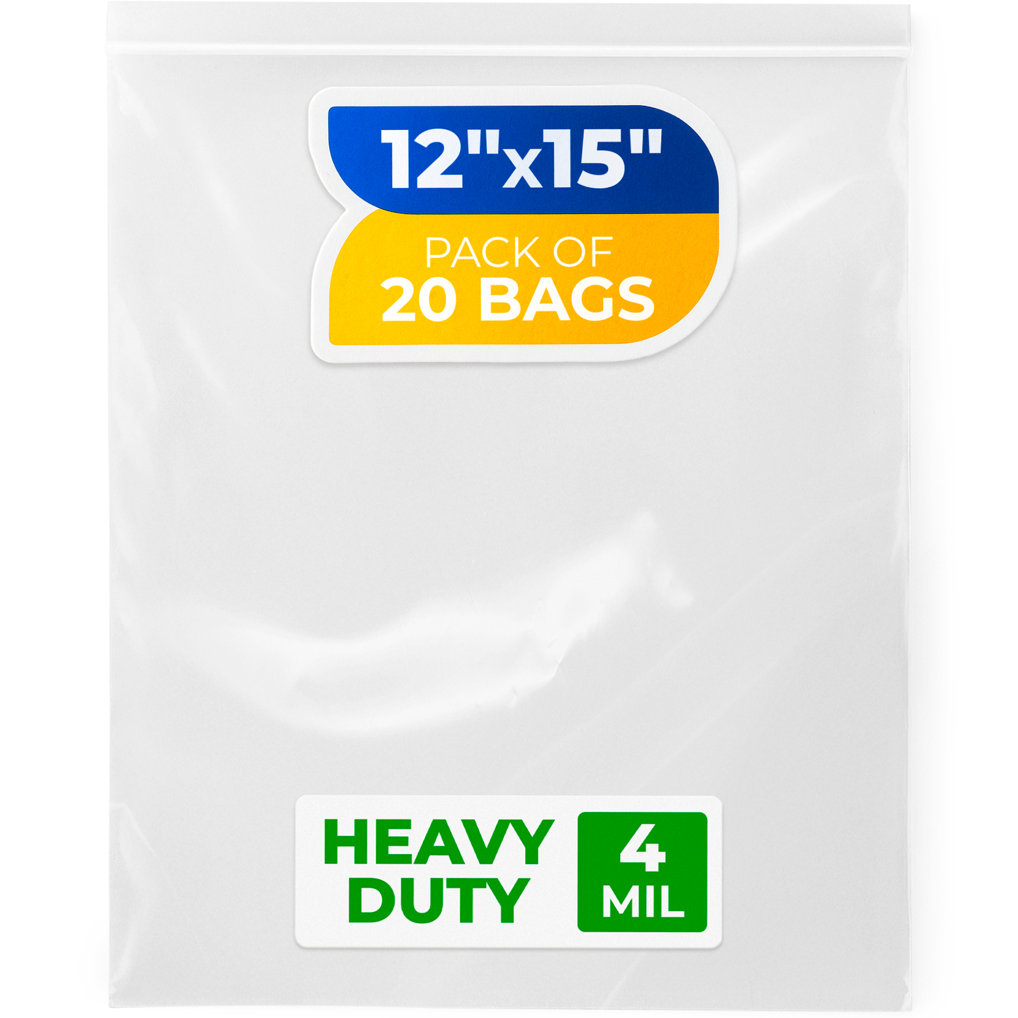 12x15 4 mil 20 bags