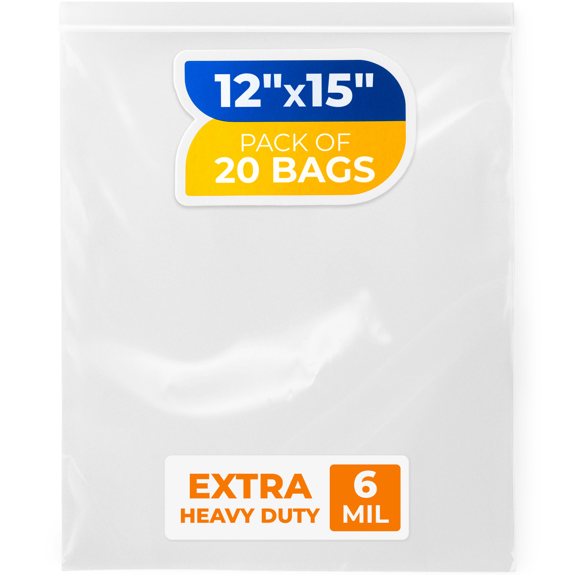 12x15 6 mil 20 bags