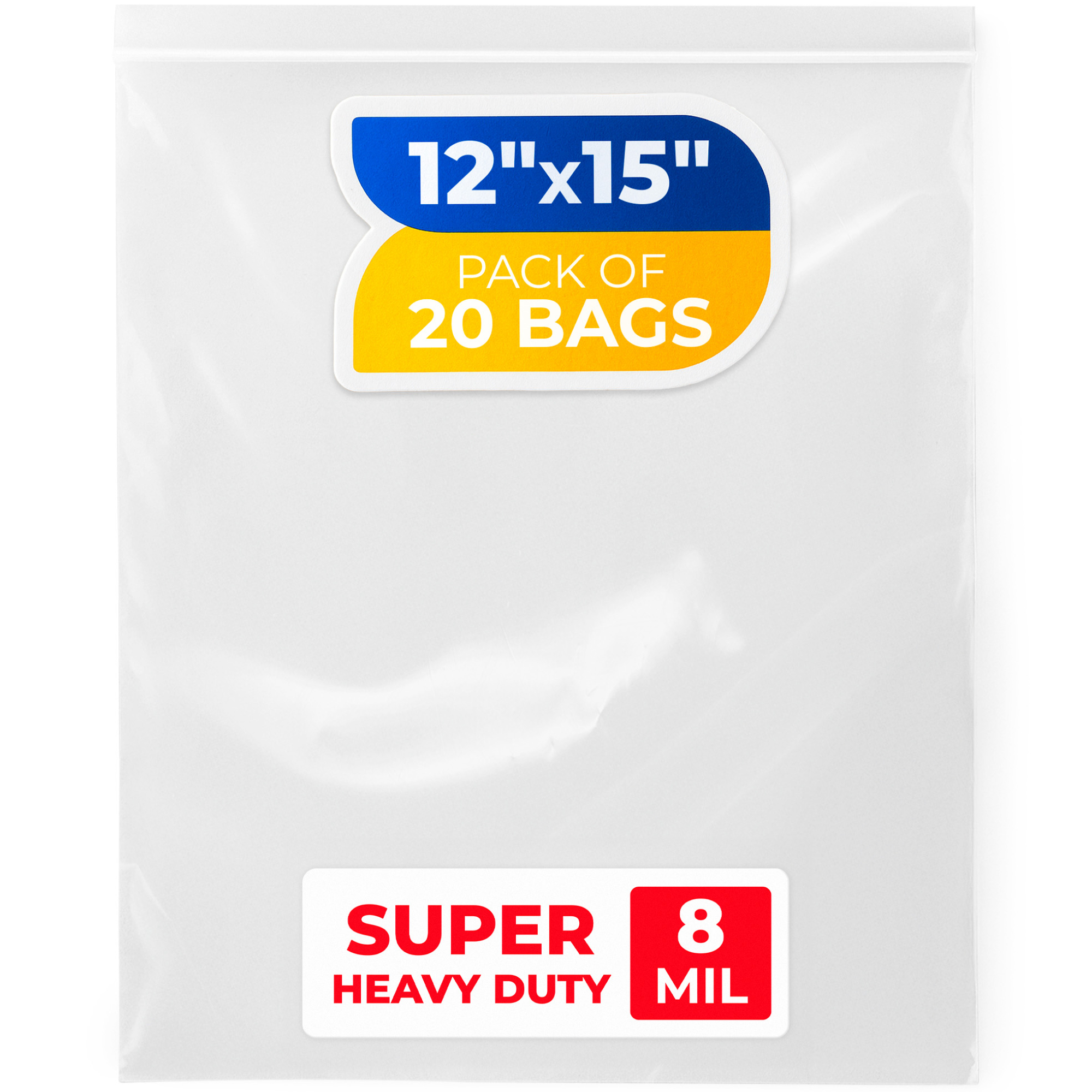 12x15 8 mil 20 bags