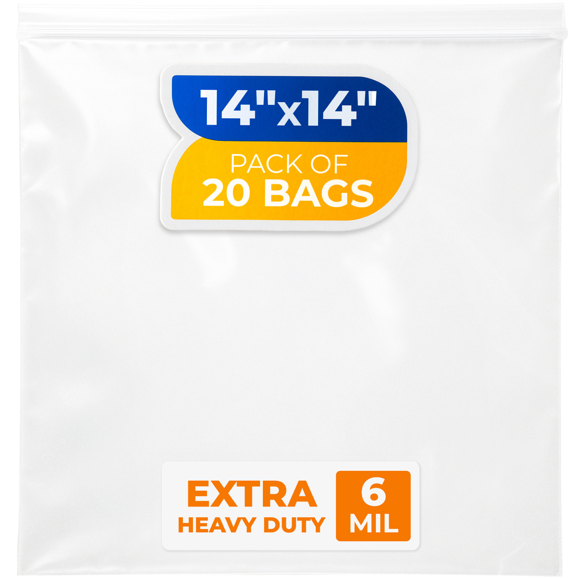 14x14 6 mil 20 bags