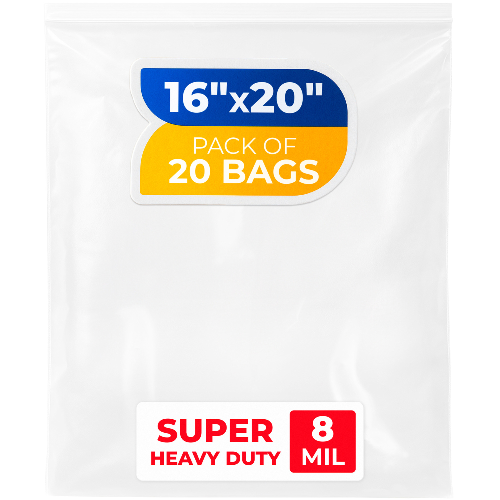 16x20 8 mil 20 bags