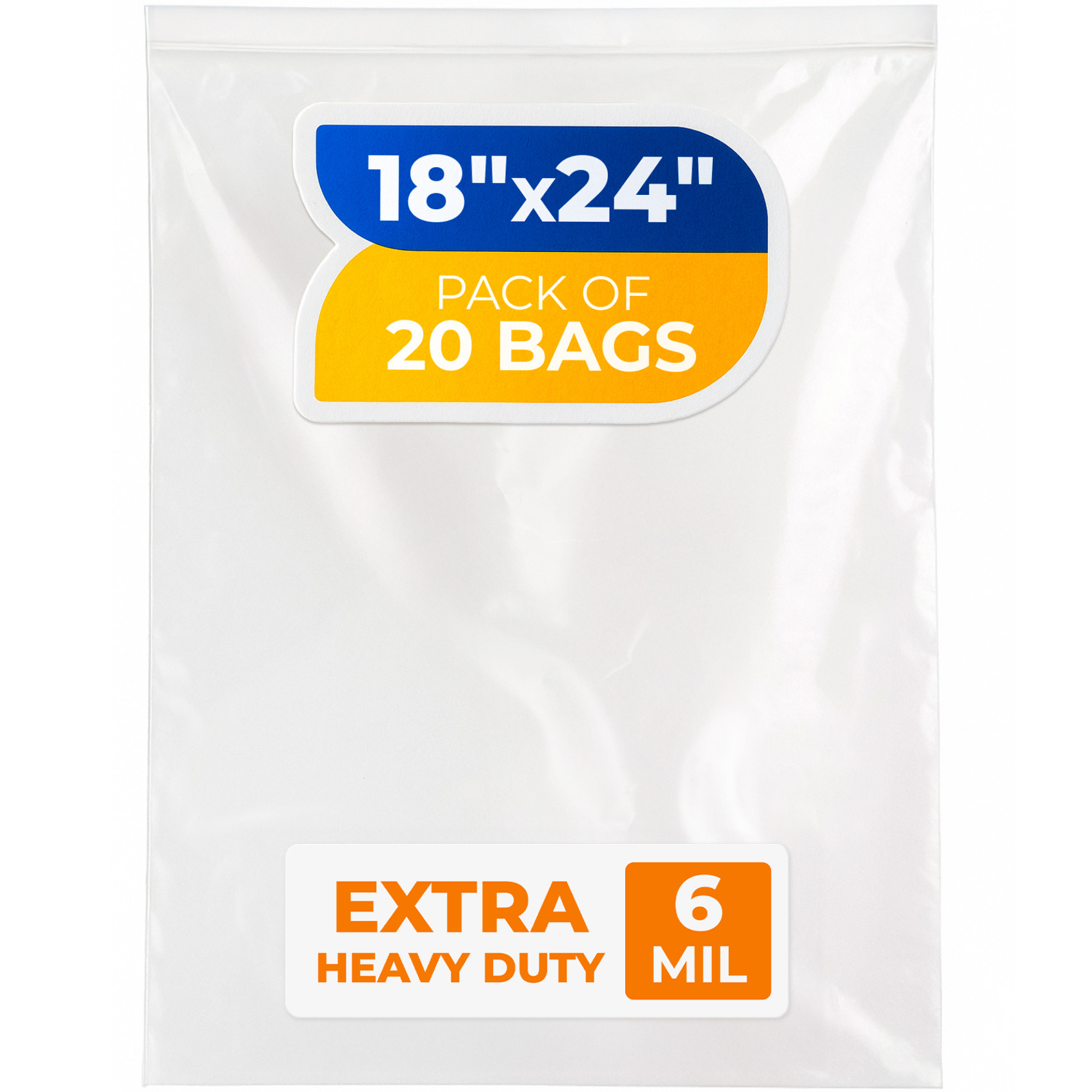 18x24 6 mil 20 bags