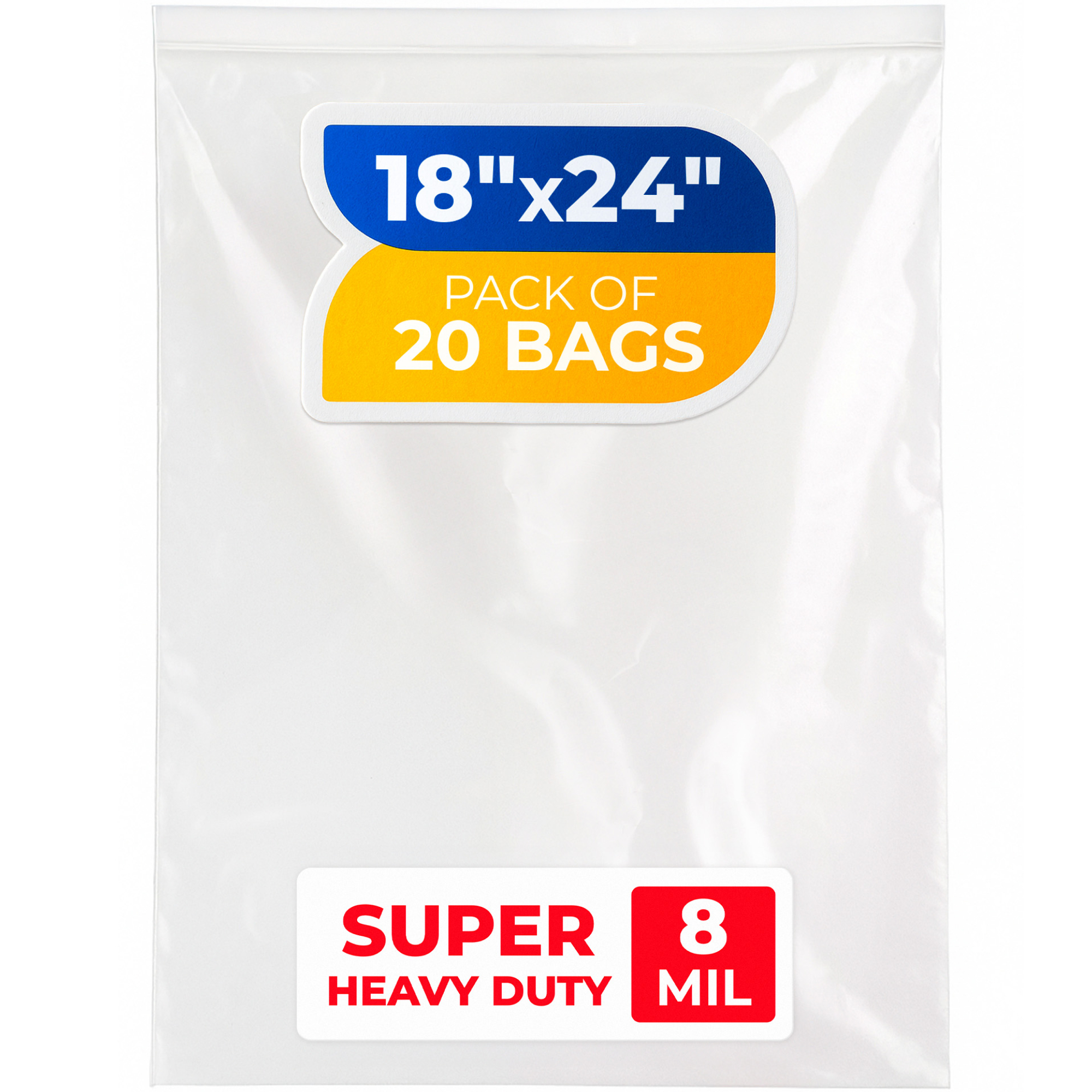 18x24 8 mil 20 bags