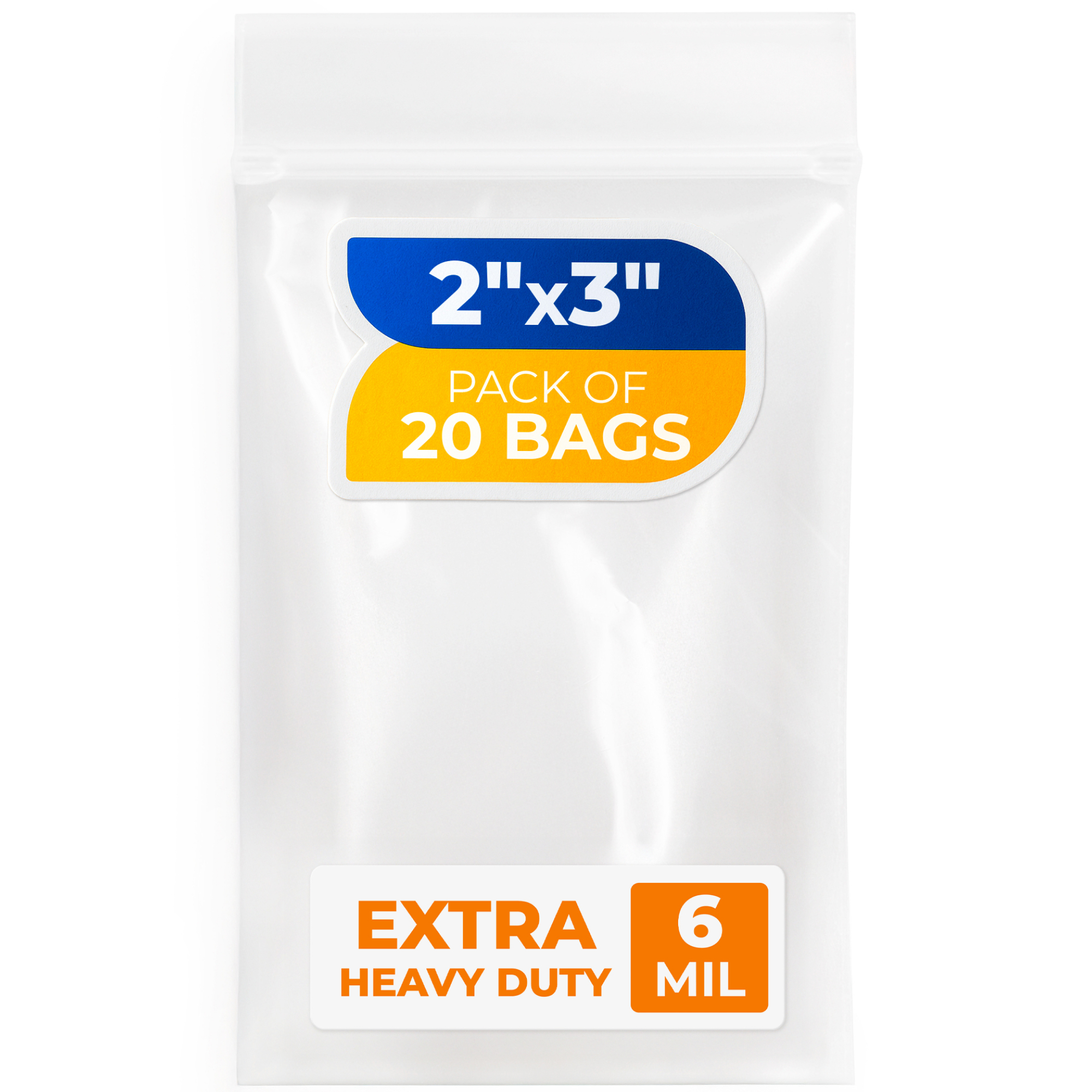 2x3 6 mil 20 bags