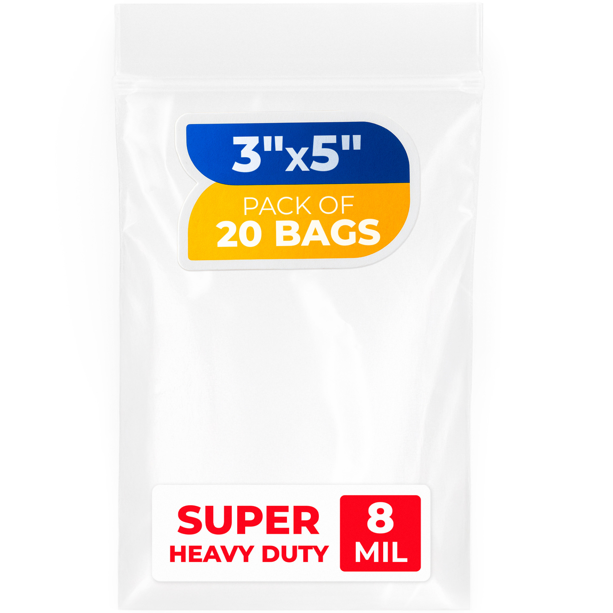 3x5 8 mil 20 bags