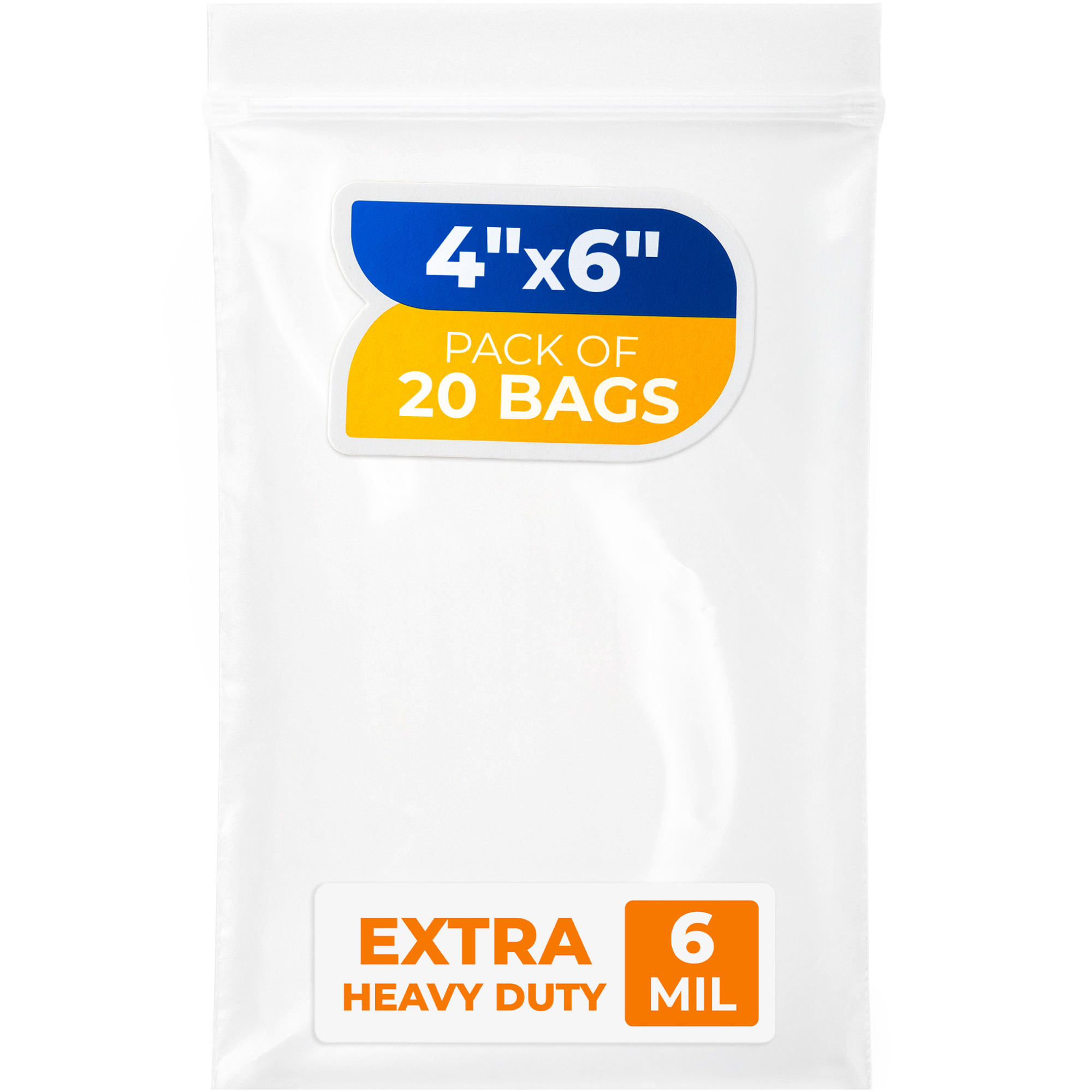 4x6 6 mil 20 bags