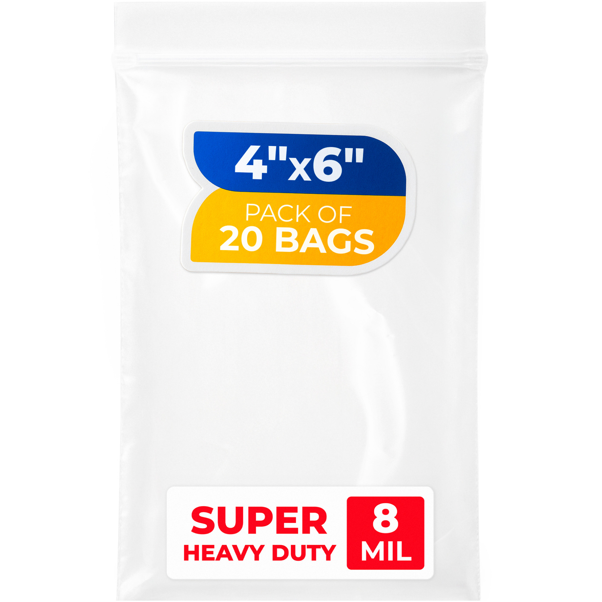4x6 8 mil 20 bags