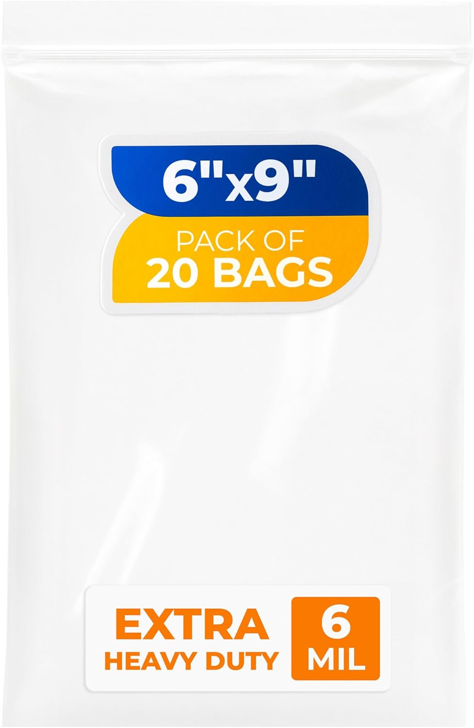 6x9 6 mil 20 bags
