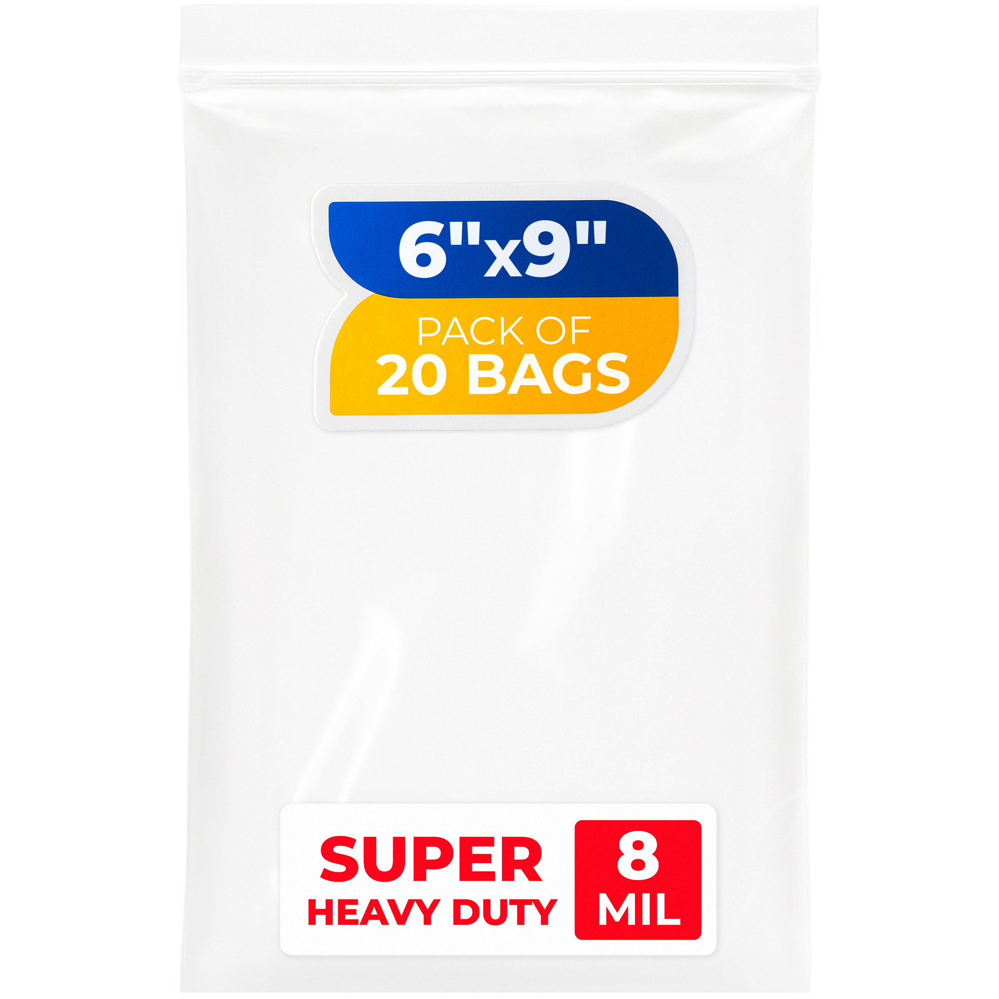 6x9 8 mil 20 bags
