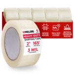 2" x 55 yards Clear Packing Tape, 3 Mil Thick, Pack of 6 Rolls (ST-230-55-6, B0CWSD1H7W)