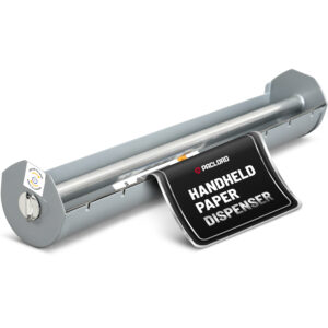 Hand-Held Paper Roll Dispenser with Serrated Cutter for 18" Wide Rolls (PD-C18, B0GQB4JFDM)