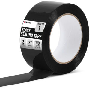 2" x 110 Yards Black Packing Tape (ST-220-BK, B0GX2ZG93M)