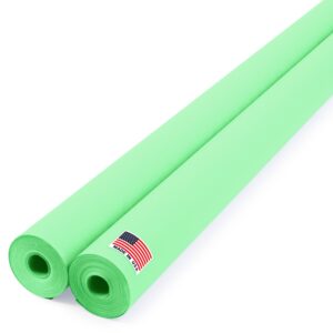 Paclord Light Green Kraft Paper Roll 48" x 1200" (100 ft), 45 Lbs, Value Pack of 2 (KP-4810-LG-2, B0DNV395X4)