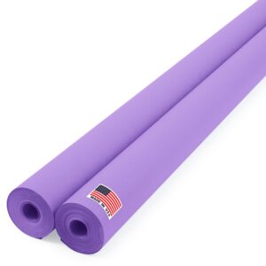 Paclord Lilac Kraft Paper Roll 48" x 1200" (100 ft), 45 Lbs, Value Pack of 2 (KP-4810-LI-2, B0DNV3J4SY)