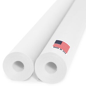 Paclord White Kraft Paper Roll 36" x 1200" (100 ft), 45 Lbs, Value Pack of 2 (KP-3610-WH-2, B0DNV549NC)