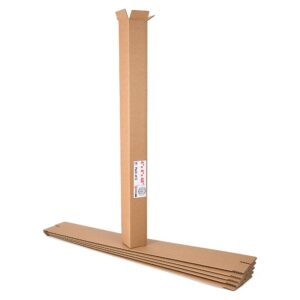 Tall Cardboard Boxes 4"L x 4"W x 48"H (Pack of 6) (CB-4448-6, B0F2VNSTQP)