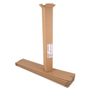 Tall Cardboard Boxes 4"L x 4"W x 36"H (Pack of 6) (CB-4436-6, B0F2V4ZTPS)
