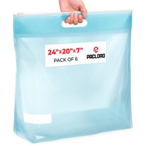 24" x 20" (11 gallons) Slider Zip Lock Bags, Pack of 6 (SPB-2420-6, B0G4TD5VVZ)