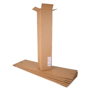 Tall Cardboard Boxes 9"L x 9"W x 48"H (Pack of 6) (CB-9948-6, B0F2VYNPK4)