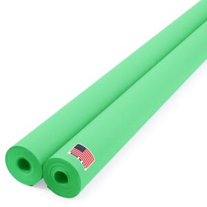 Paclord Green Kraft Paper Roll 48" x 1200" (100 ft), 45 Lbs, Value Pack of 2 (KP-4810-DG-2, B0DNV2QG32)