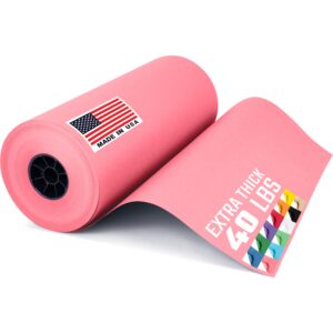Paclord Pink Kraft Paper Roll 18" x 720 ft (KP-18720-PI, B0DPLJBPFZ)
