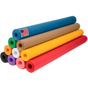 Paclord Multi-Color Kraft Paper Set 36" x 100 ft, Pack of 10 (KP-3610-S10, B0FHMVRD11)