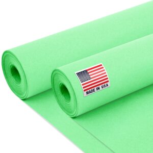 Paclord Light Green Kraft Paper Roll 24" x 1200" (100 ft), 45 Lbs, Value Pack of 2 (KP-2410-LG-2, B0DNV1X7JK)