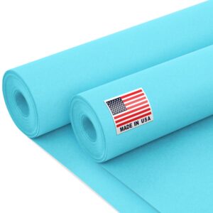 Paclord Light Blue Kraft Paper Roll 24" x 1200" (100 ft), 45 Lbs, Value Pack of 2 (KP-2410-LB-2, B0DNV39GC9)