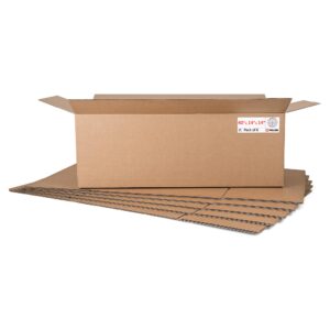 Long Cardboard Boxes 14"L x 14"W x 40"H (Pack of 6) (CB-141440-6, B0F2VPSQ4T)