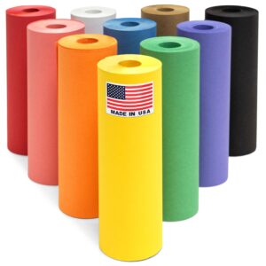 Paclord Multi-Color Kraft Paper Set 9" x 100 ft, Set of 10 (KP-910-S10, B0FWPG1GKC)