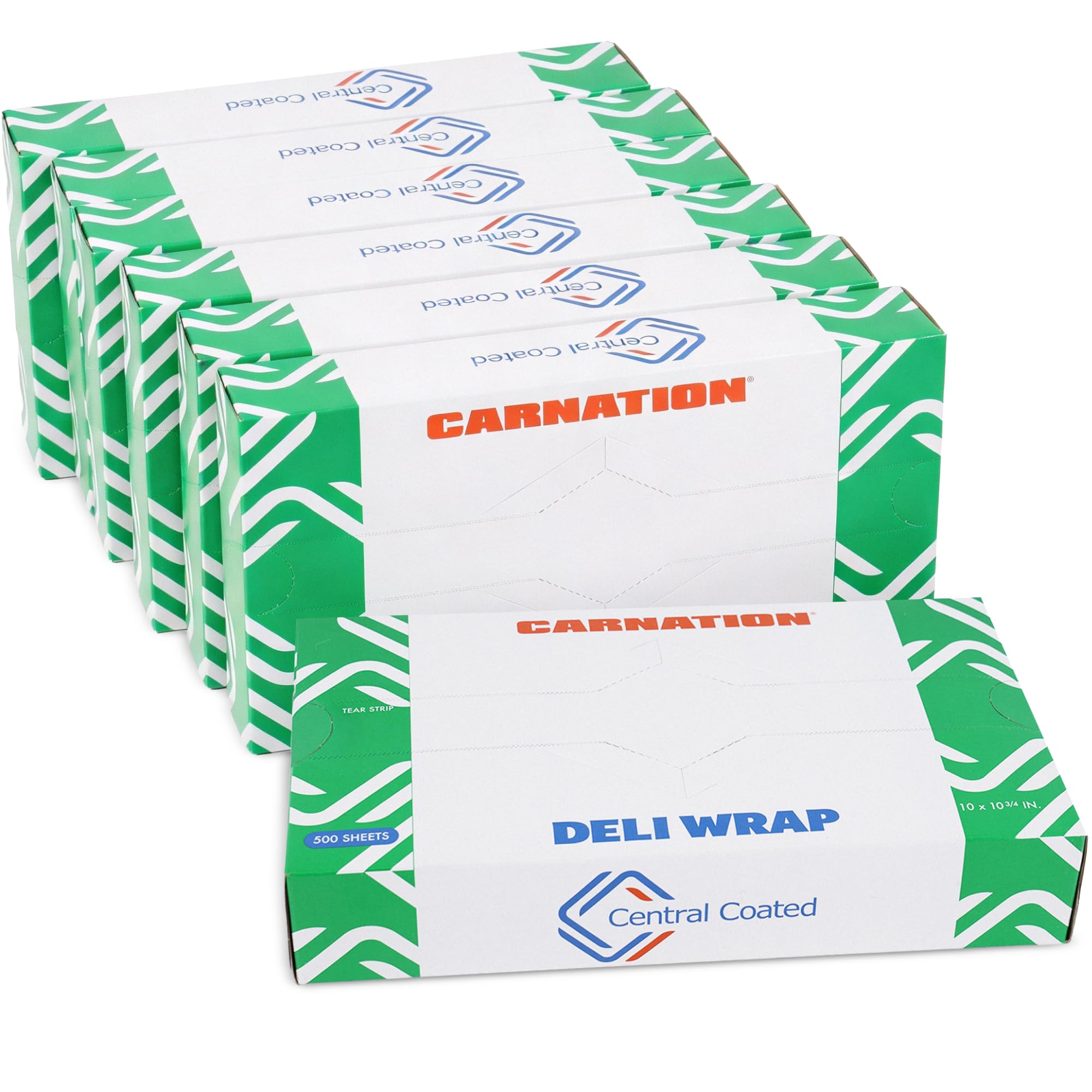 71RmbkltXCL.jpg Carnation 3000 Pcs White Deli Wrap Wax Paper Sheets, 10"x10.75" Pre-Cut Interfolded (DW-1010-6, B0GHT7JN4Q)