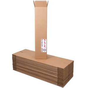 Tall Cardboard Boxes 8"L x 8"W x 36"H (Pack of 40) (CB-8836-40, B0GMV26SG9)
