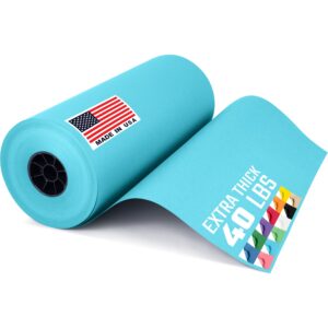 Paclord Light Blue Kraft Paper Roll 18" x 720 ft (KP-18720-LB, B0DPLKXK6L)