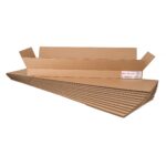 Flat Cardboard Boxes 48"L x 15"W x 3"H (Pack of 12) (CB-48153-12, B0F2W44CLQ)