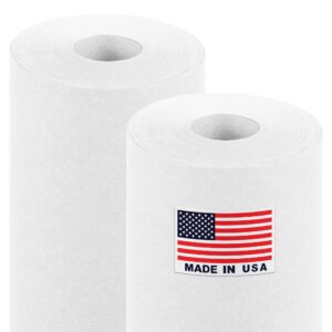 Paclord White Kraft Paper Roll 18" x 1200" (100 ft), 45 Lbs, Value Pack of 2 (KP-1810-WH-2, B0DNV38MXD)