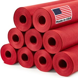 Paclord Red Kraft Paper Roll 36" x 100 ft, Case of 9 (KP-3610-RE-C, B0CP5YQT7N)