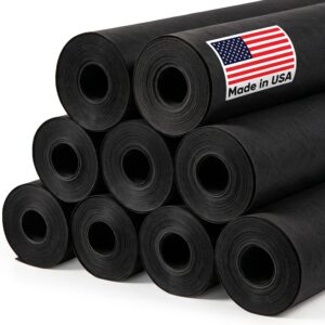 Paclord Black Kraft Paper Roll 24" x 100 ft, Case of 9 (KP-2410-BK-C, B0D1JDWPC1)