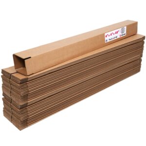 Tall Cardboard Boxes 4"L x 4"W x 48"H (Pack of 40) (CB-4448-40, B0GMP8VXYH)