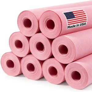 Paclord Pink Kraft Paper Roll 24" x 100 ft, Case of 9 (KP-2410-PI-C, B0D1JJRP4S)