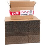 Medium Cardboard Boxes 12"L x 6"W x 6"H (Pack of 40) (CB-1266-40, B0GMP28M9G)